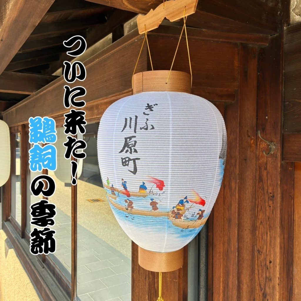 初夏到来！鵜飼の季節